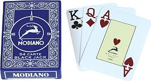Poker karty MODIANO modr - Art. 3337